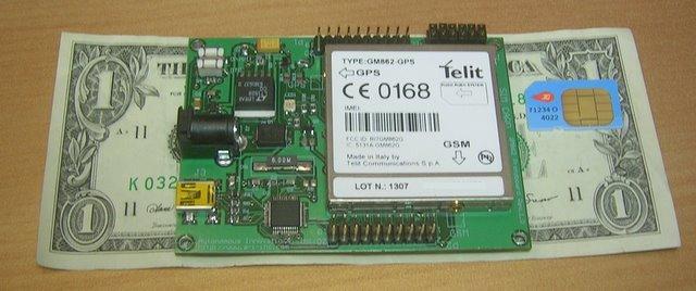 Picture of cellular Internet board.